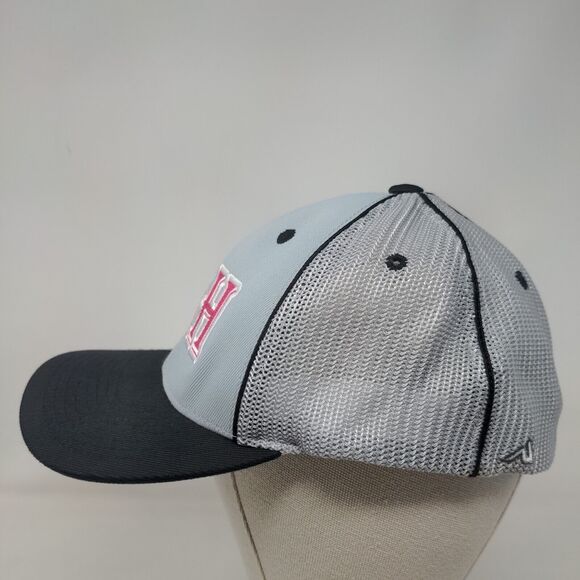 IGH Fitted Trucker Hat Gray L/XL Embroidered Pro Model Mesh Pacific Headwear - Picture 3 of 8